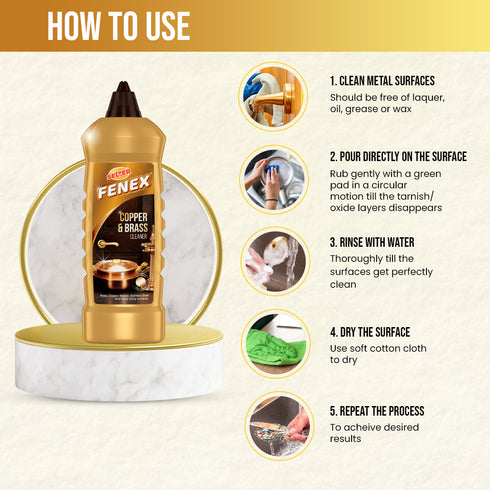 Selzer Copper & Brass Metal Cleaner - 250ml